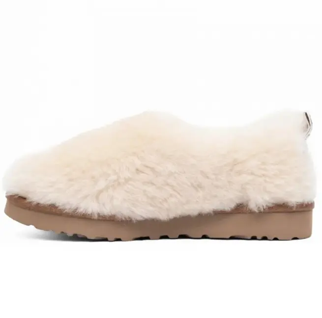 UGG Hailey Fluff Slippers White — White, дополнительный вид