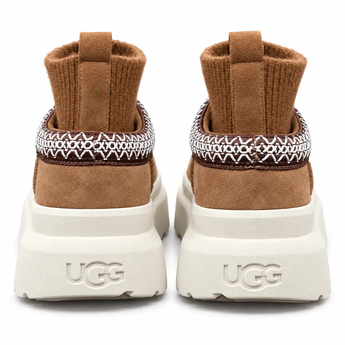 UGG Tazz Knit Hybrid — Chestnut