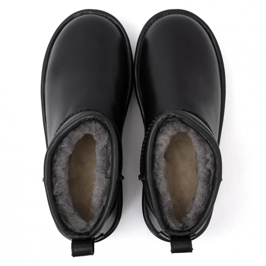 Ultra Mini Platform Boot — Leather Black
