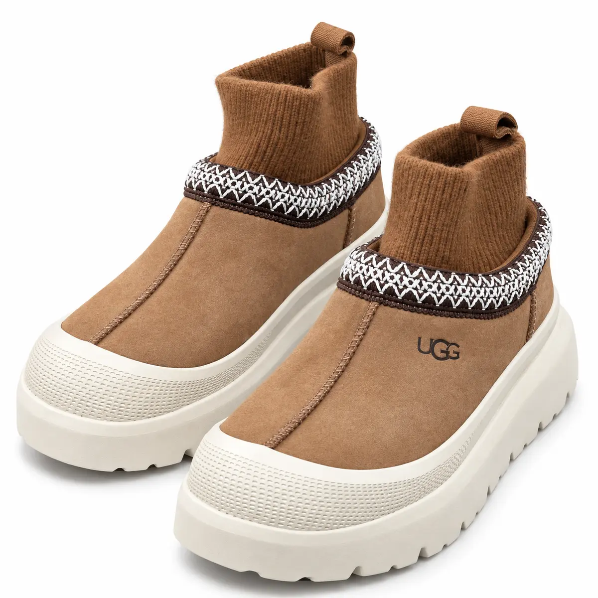 UGG Tazz Knit Hybrid — Chestnut