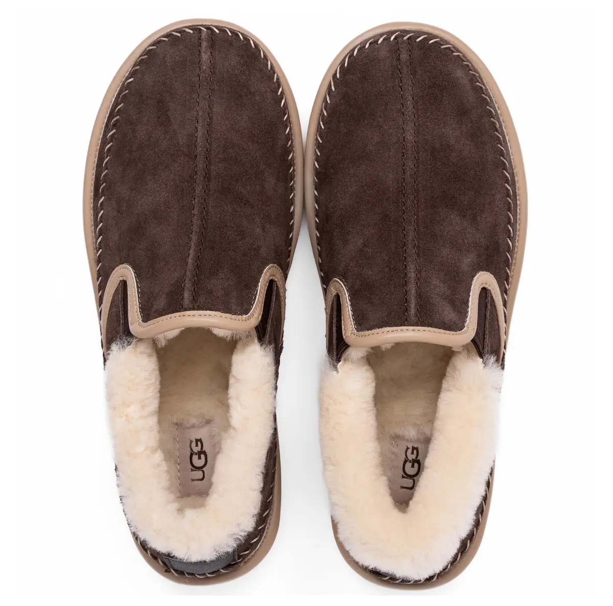 Мужские Stitch Slip — - Сhocolate — Chestnut