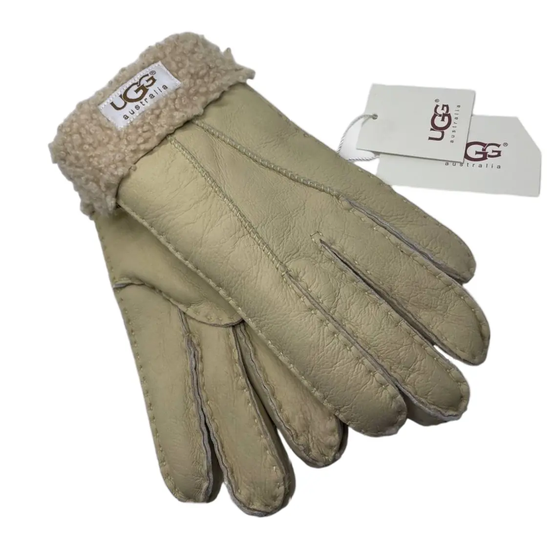 Женские перчатки UGG Glove Sand — Sand