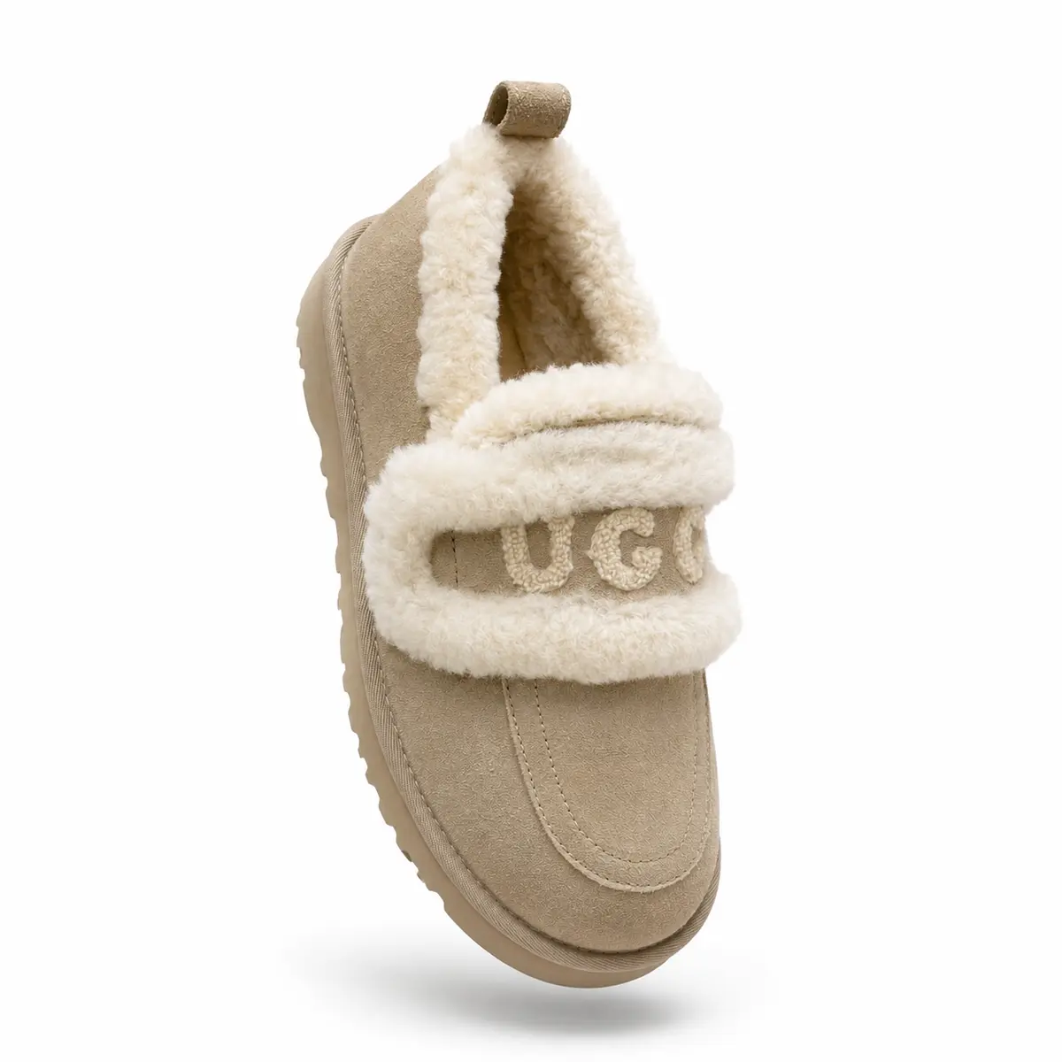 UGG Classic Fat Ding Slip On Sand — Sand, дополнительный вид