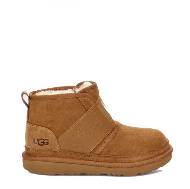 Kids Neumel II Graphic Logo Boot Chestnut — Chestnut