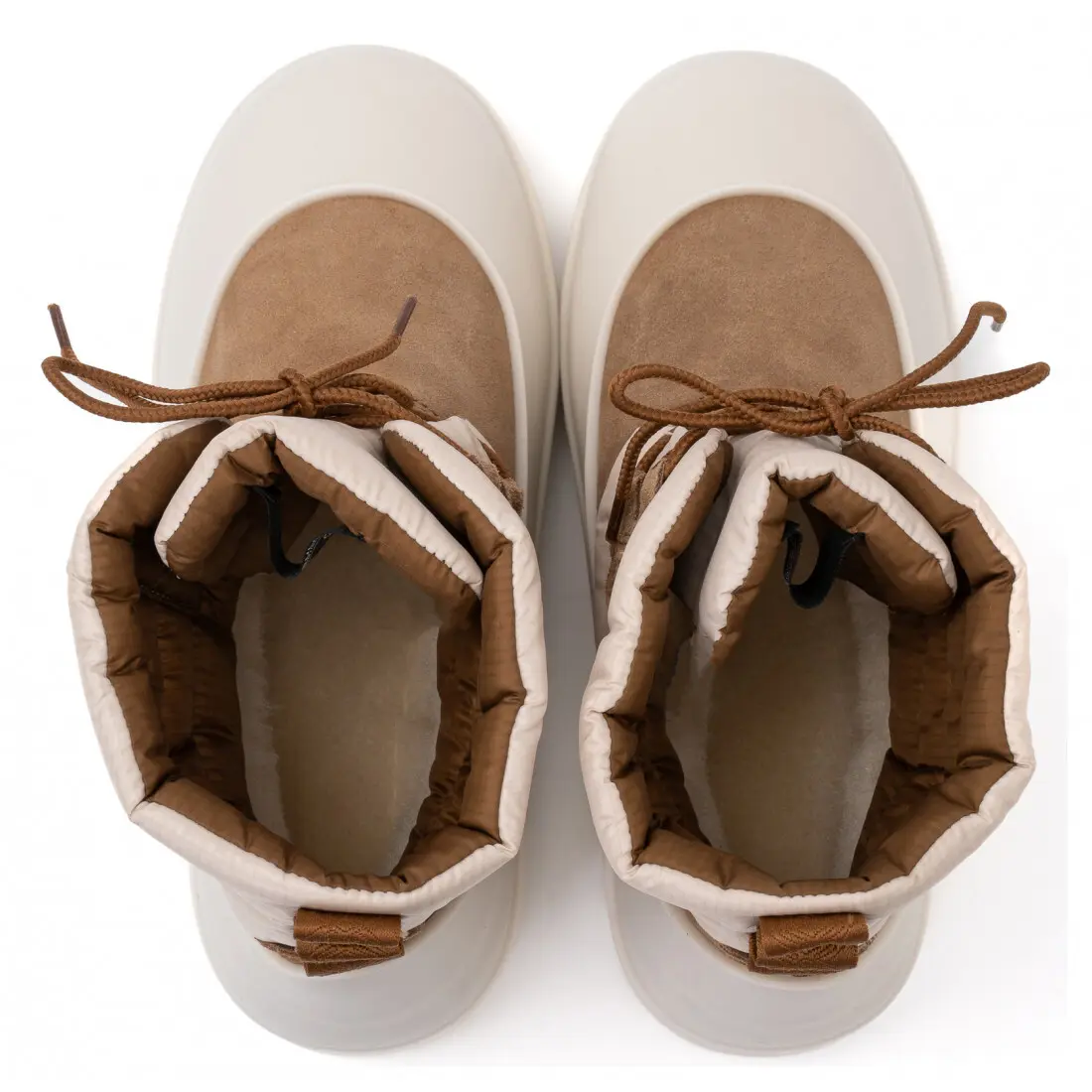 Classic Mini Lace-UP Weather — - Che/White — White
