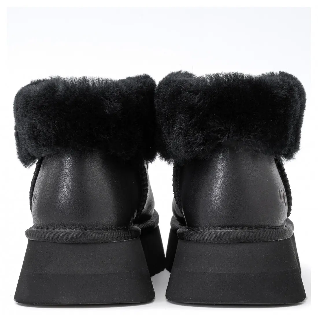 Funkette Platform — Leather Black