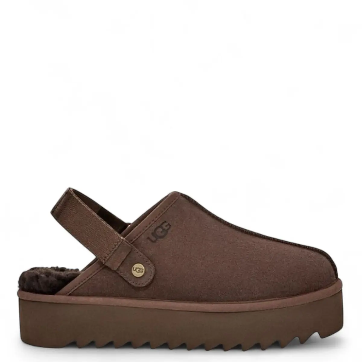Goldenstar Clog Platform Chocolate — Chocolate