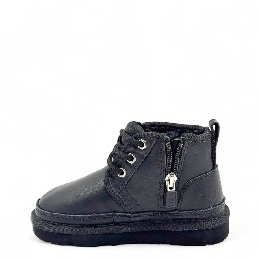 Kids Neumel II Zip Leather Black — Leather Black, дополнительный вид