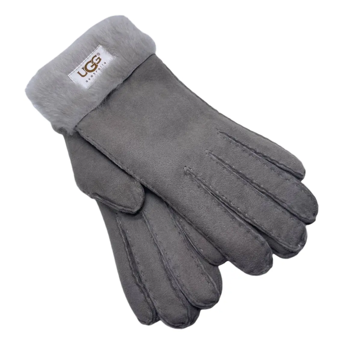 Женские перчатки UGG Glove Grey Violet — Grey Violet