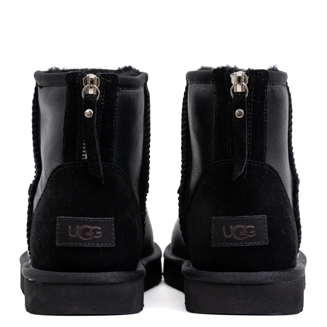 Мужские Mini ZIP Мужские mini zip - leather black — Мужские mini zip - leather black, дополнительный вид