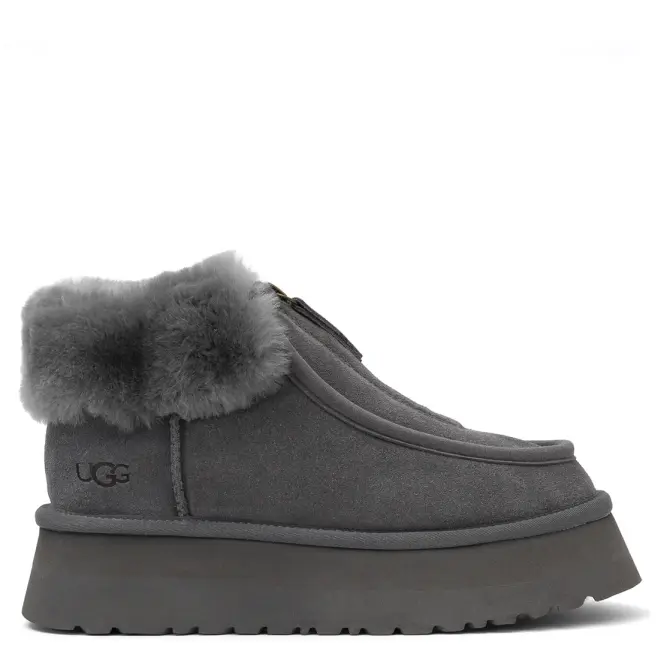Funkette Platform Boots Grey — Grey