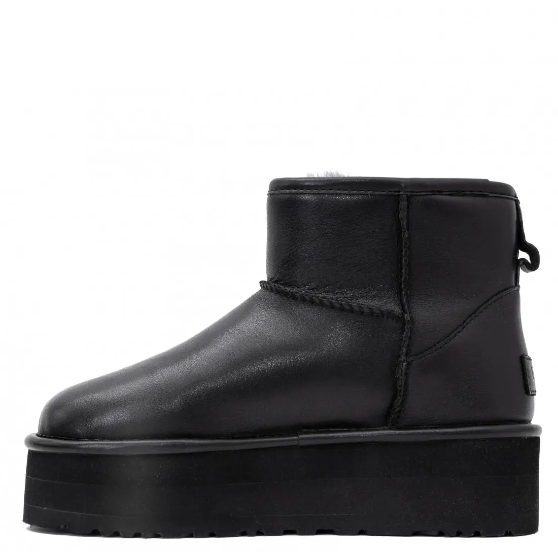 Mini Platform Boot — Mini platform boot - ultra matte black