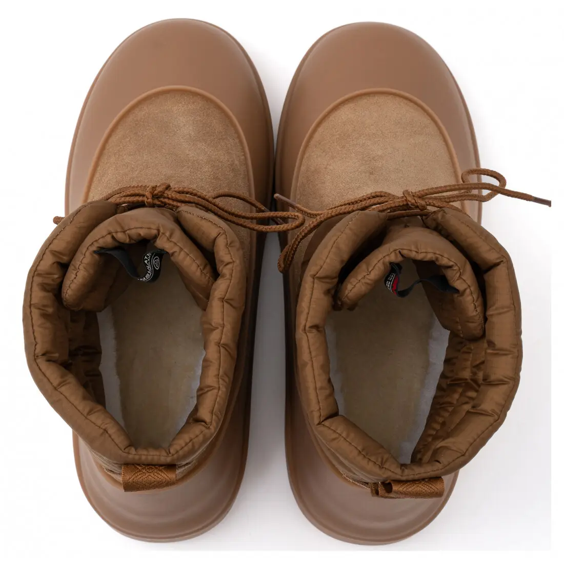 Classic Mini Lace-UP Weather — — Chestnut