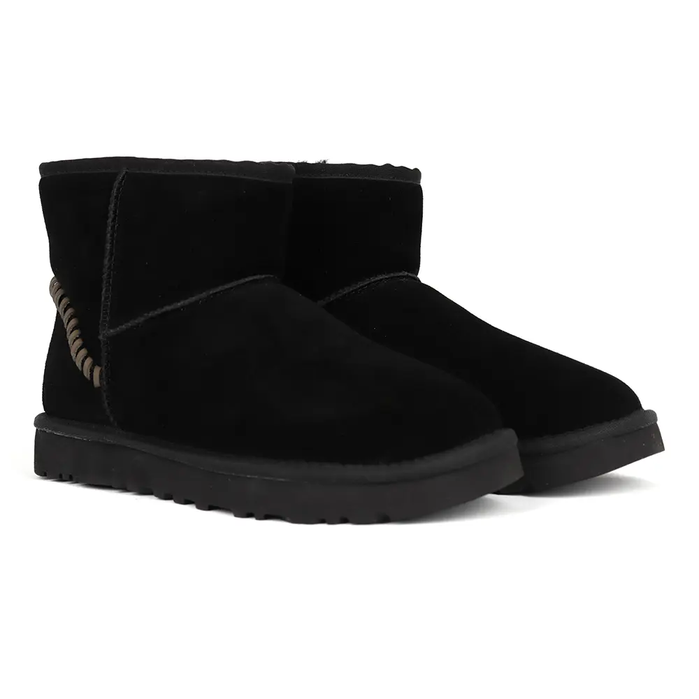 Мужские Classic II Mini Deco Suede Boot Black — Black, дополнительный вид
