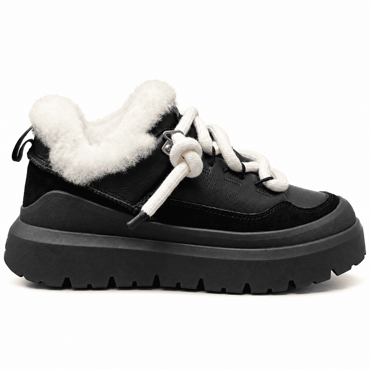 UGG Heritage Utility Sneaker Black — Black
