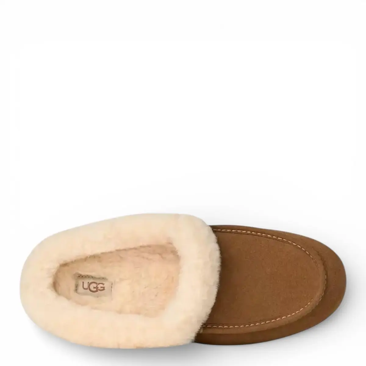 Ansley Mule Slipper — Chestnut