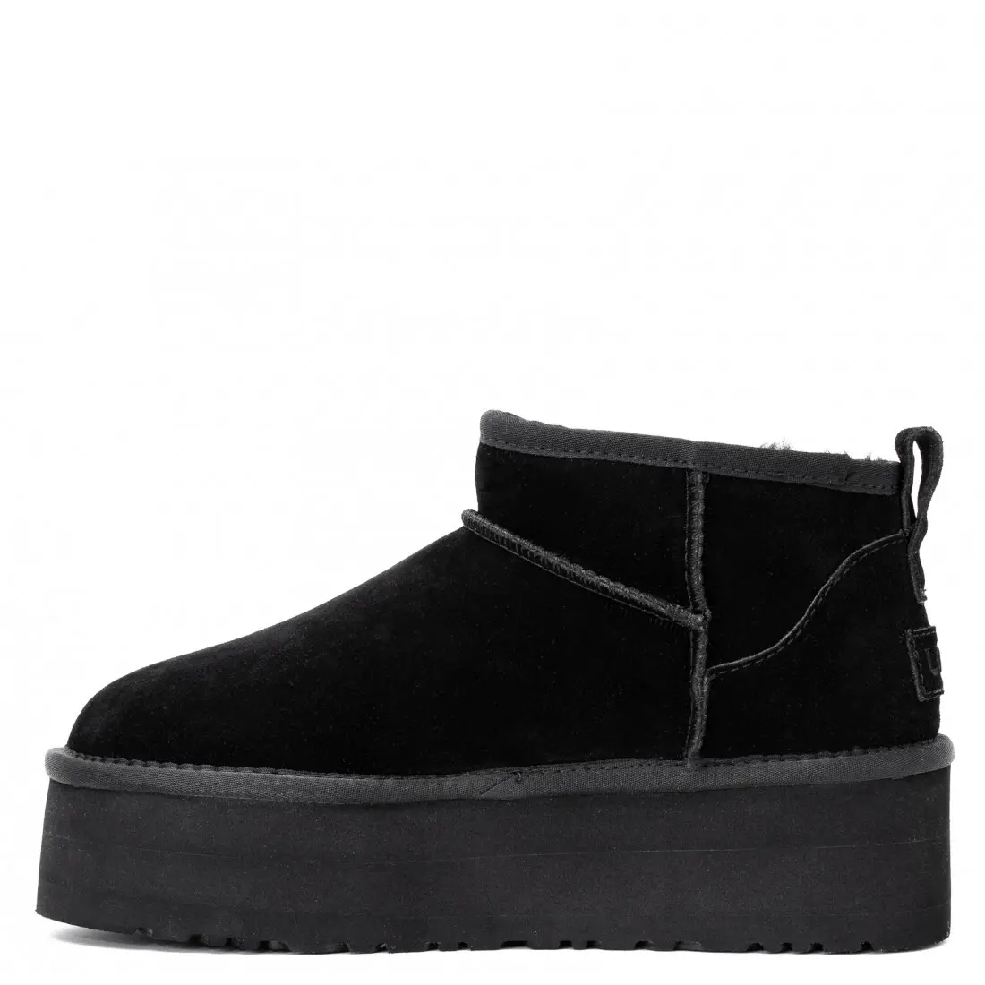 Ultra Mini Platform Boot — Black