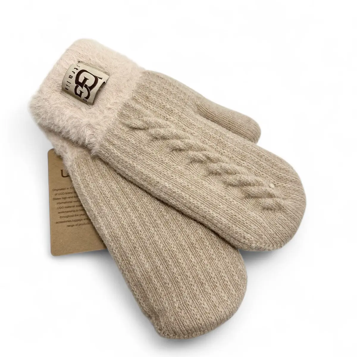 Женские варежки UGG Sand — Sand