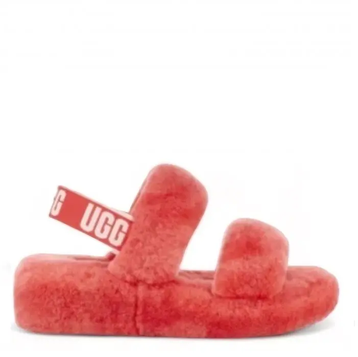 UGG Oh Yeah Slide Red — Red