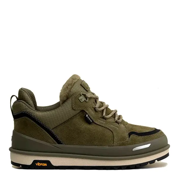 Ugg Mens Lowmel Sneaker Guard GTX Khaki — Khaki