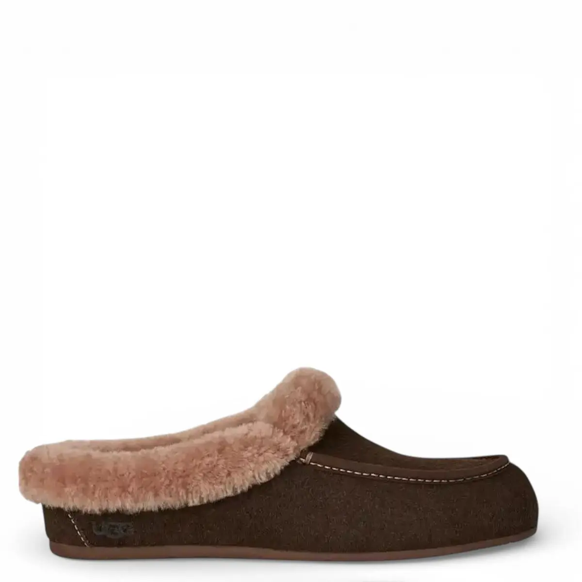 Ansley Mule Slipper Chocolate — Chocolate