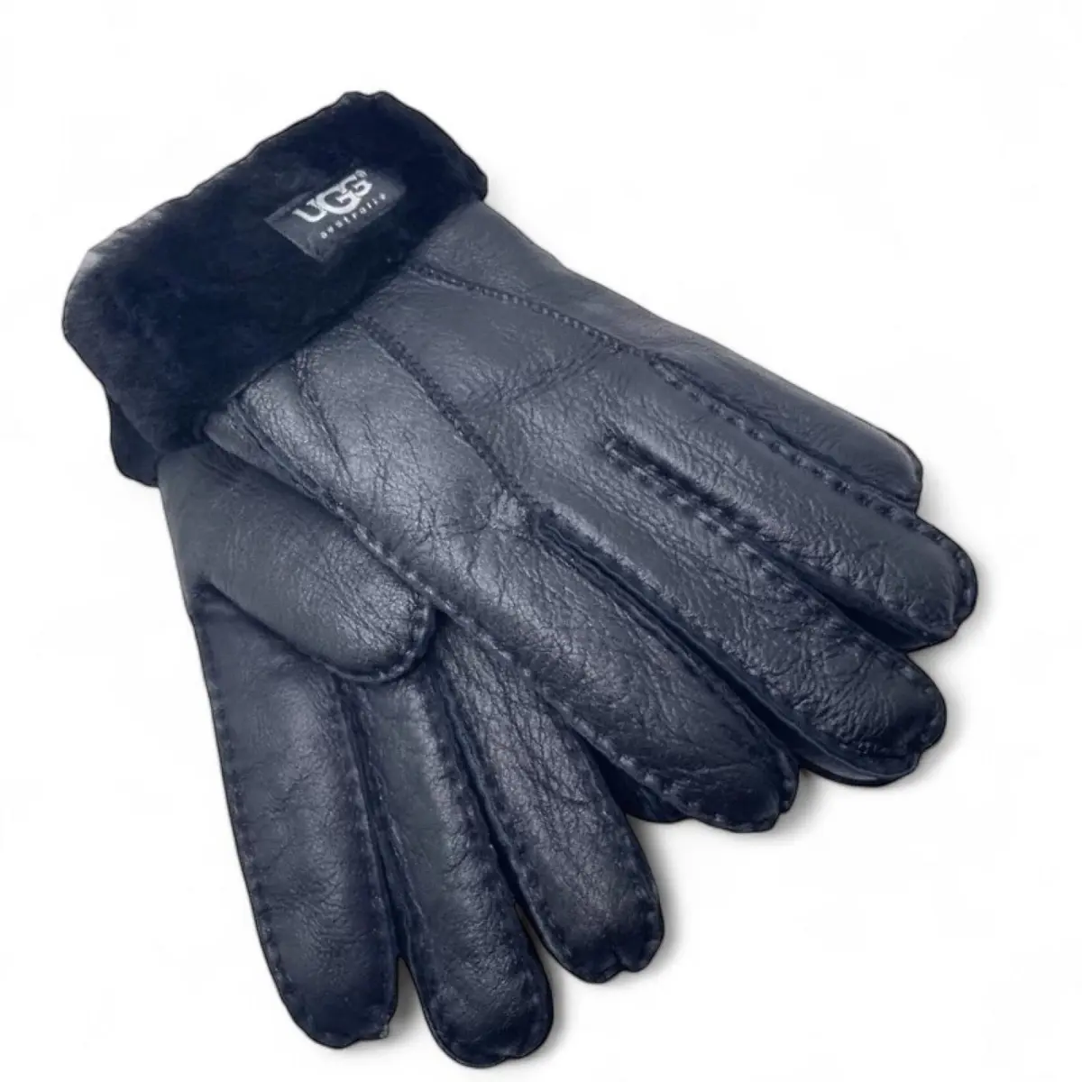 Мужские варежки UGG Glove Black — Black