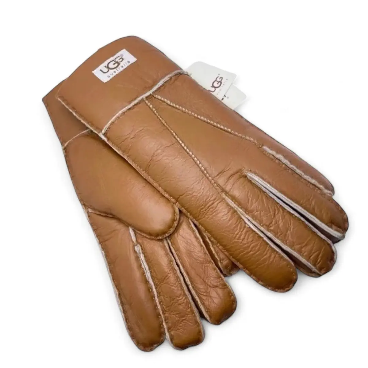 Женские перчатки UGG Glove Chestnut — Chestnut
