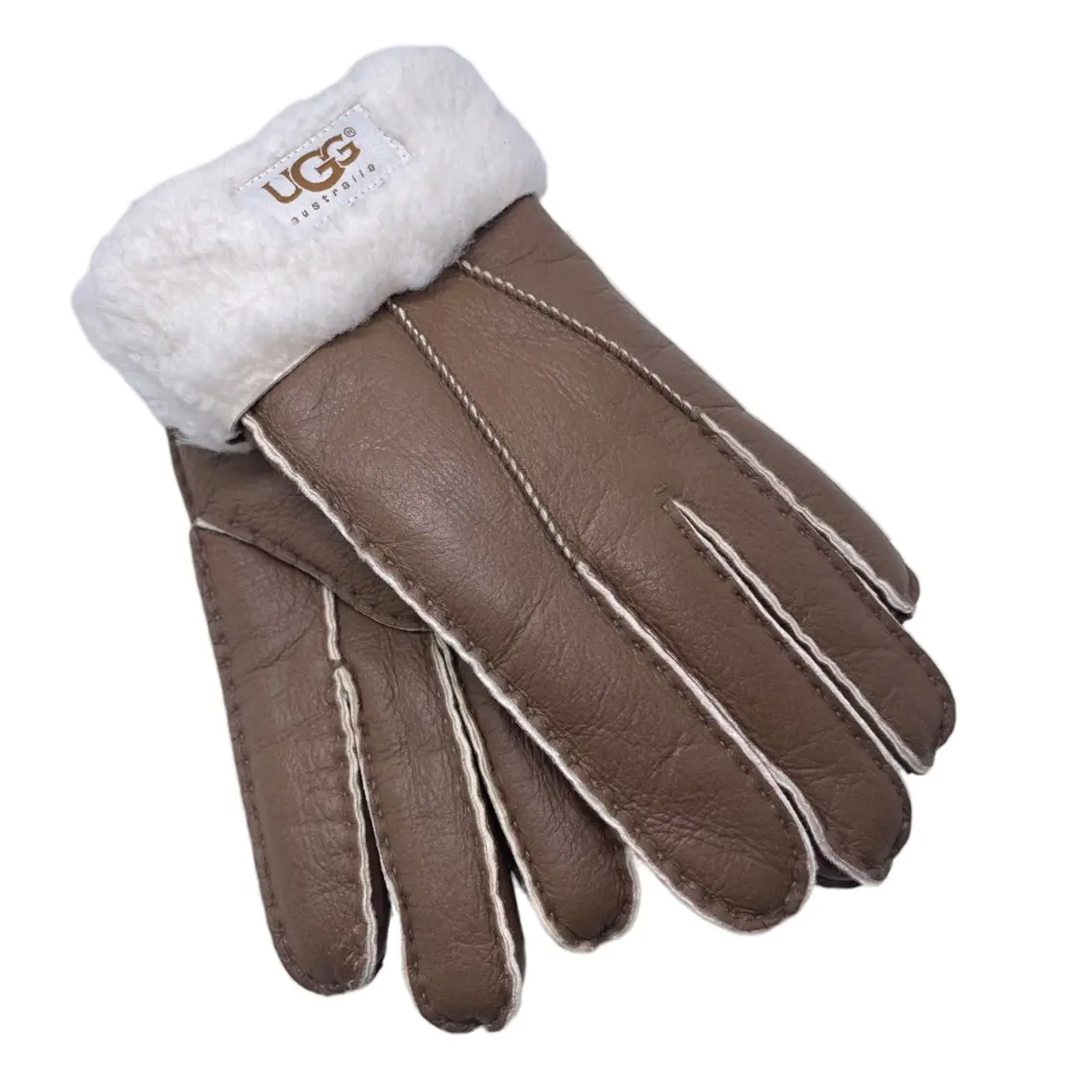Женские перчатки UGG Glove Brown — Brown
