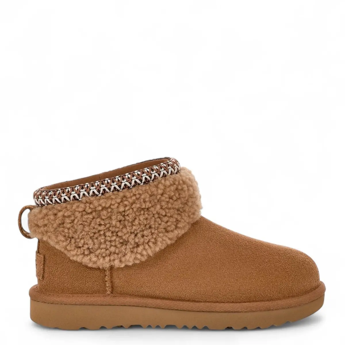 UGG Classic Ultra Mini Maxi Curly — Black